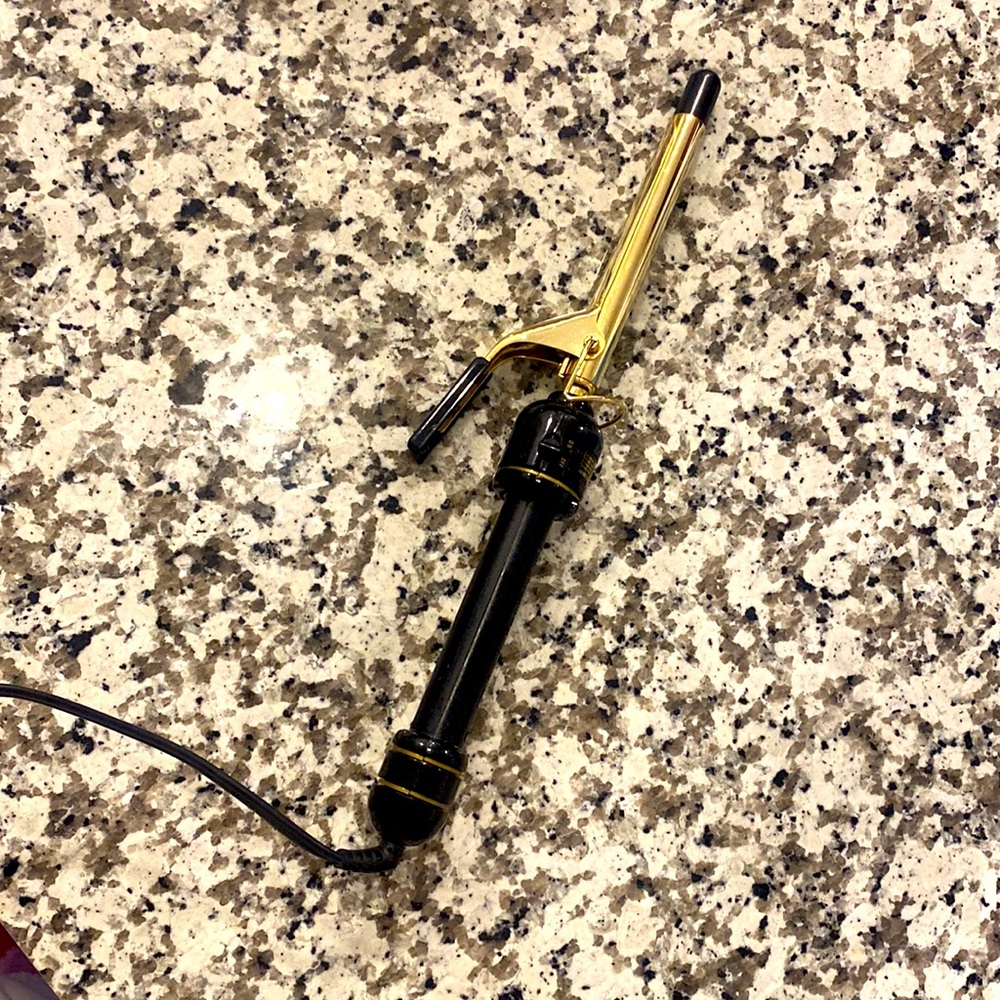 Hair wand curler